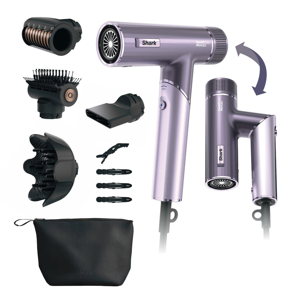 Shark SpeedStyle Pro Ionic Hair Dryer, Scalp Shield, Fine-Medium, HD731
