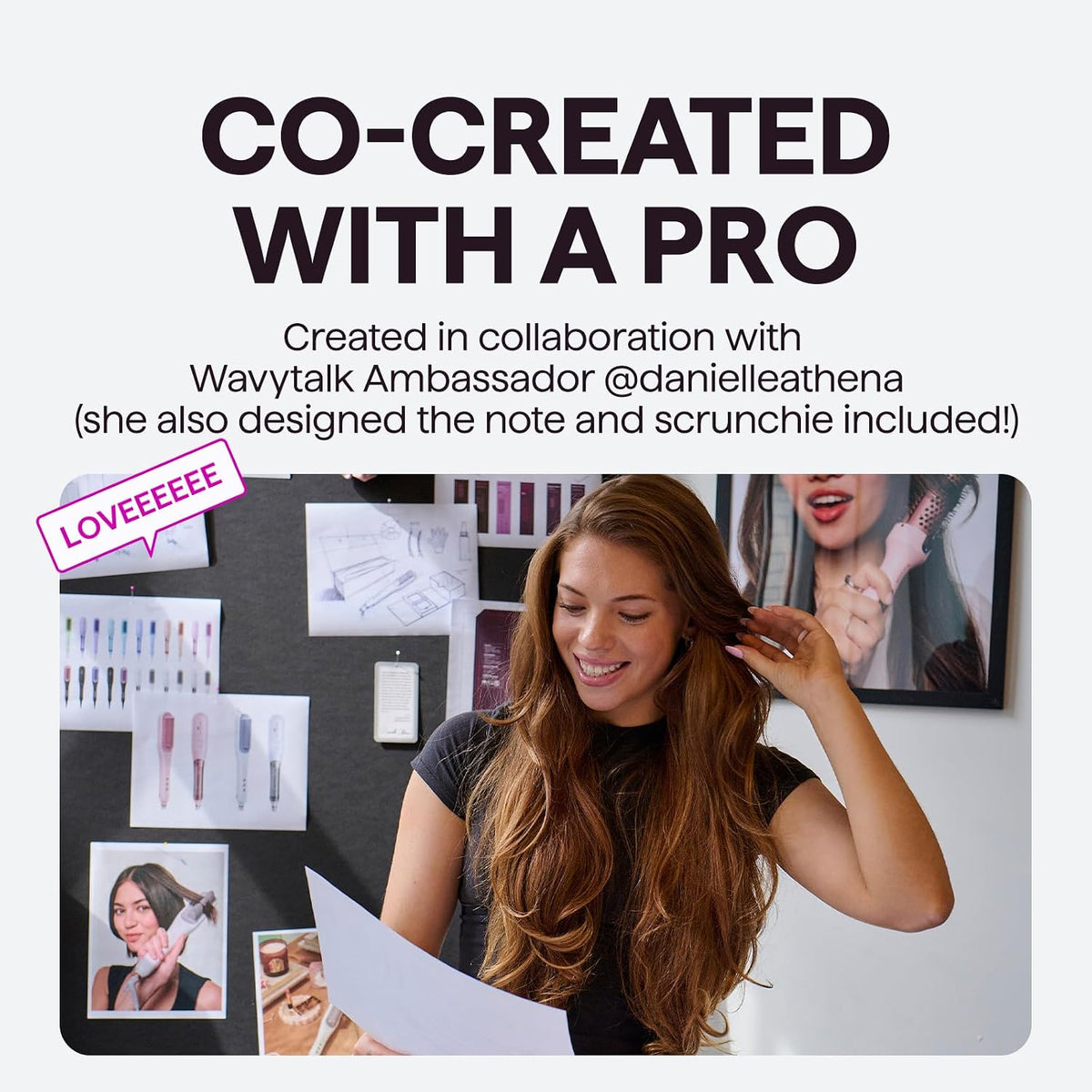 Wavytalk Pro Steam Hair Straightener Brush Steamline Pro Straightener Brush