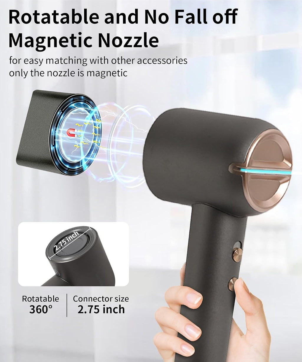 High Speed Hair Dryer 160000 RPM Brushless Motor