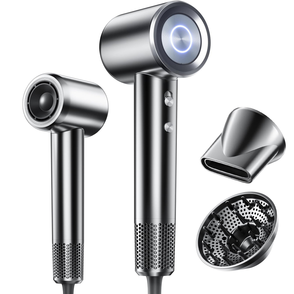 Hair Dryer, High-Speed Ionic Blow Dryer with Diffuser& Concentrator