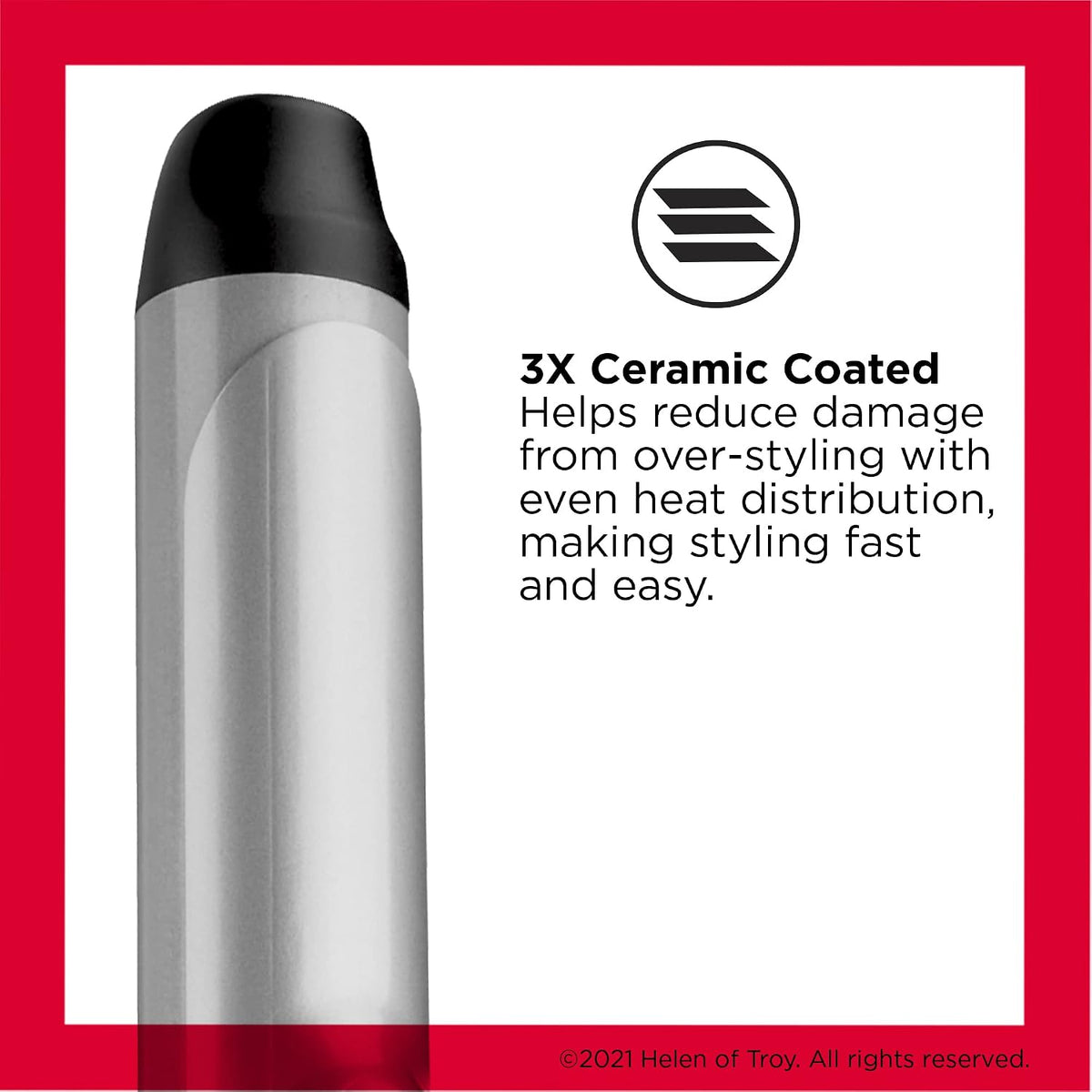 REVLON Perfect Heat Triple Ceramic 1.5" Curling Iron