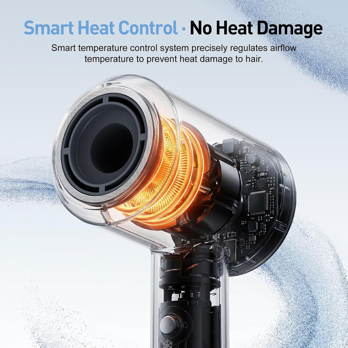AceSky Hair Dryer with Diffuser, Fast Drying Blow Dryer for Travel, Gifts
