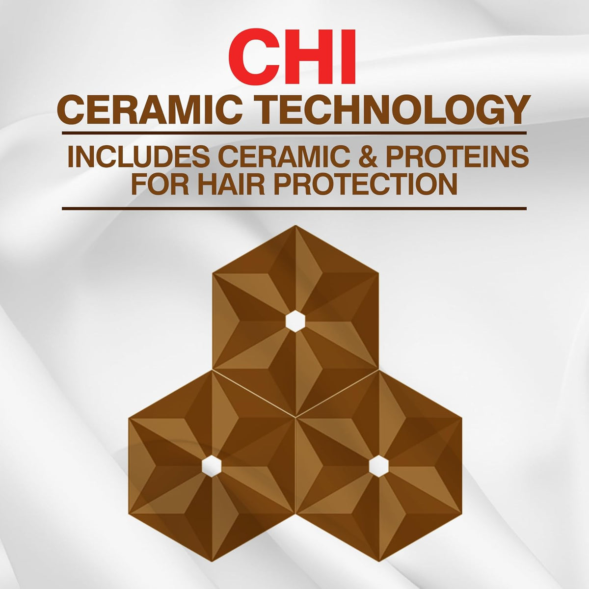 CHI Ceramic Curling Iron & 44 Iron Guard (2 Oz), 1.25", Chocolate