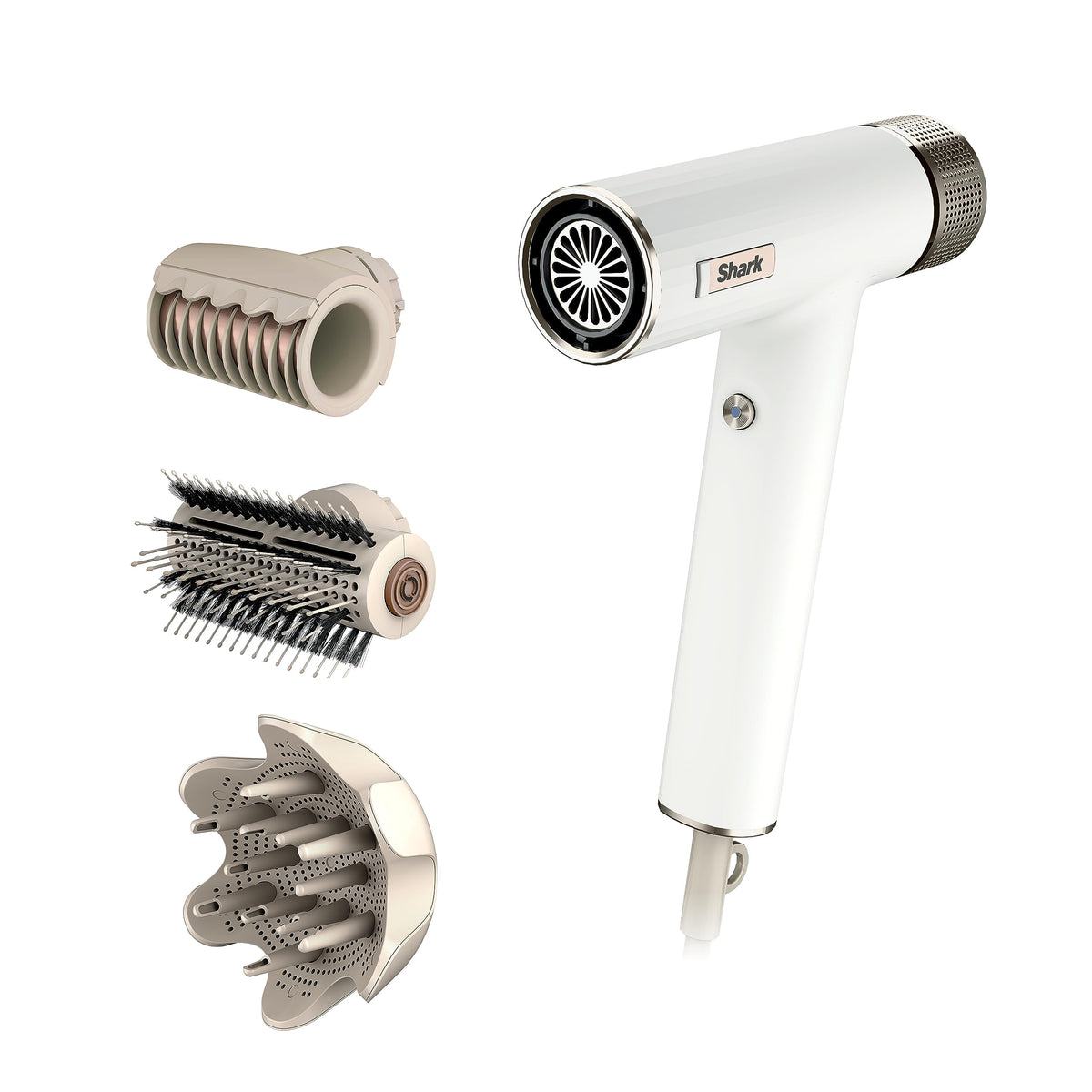 Shark SpeedStyle Pro Ionic Hair Dryer, Scalp Shield, Fine-Medium, HD731