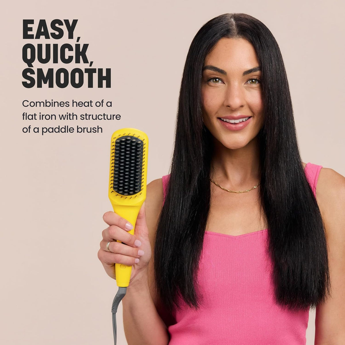 Drybar The Brush Crush Heated Straightening Brush