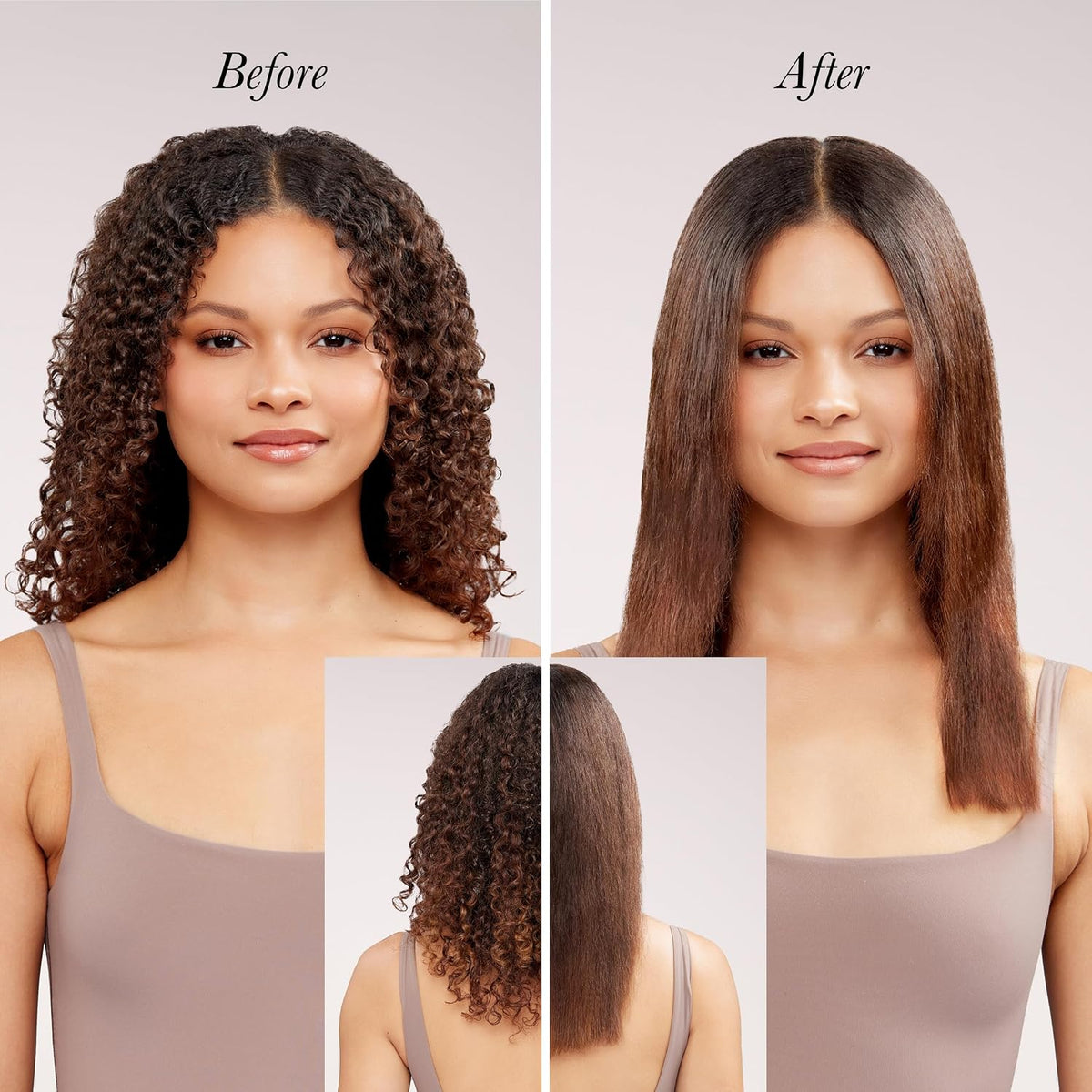 L'ANGE HAIR Mane Pass Straightening Hot Brush | Hair Straightening Brush with Ceramic Bristles & Negative Ion Technology | Adjustable Temp | Auto Shut-Off & Dual Voltage | (Blush)