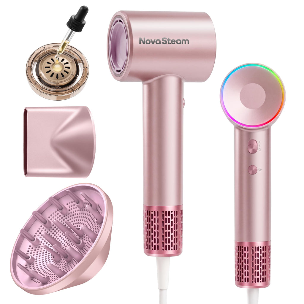 Hair Dryer, High-Speed Ionic Blow Dryer with Essential Oil & Diffuser