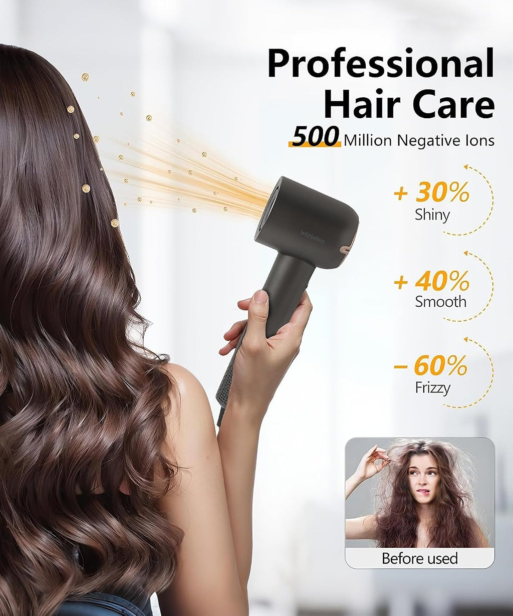 High Speed Hair Dryer 160000 RPM Brushless Motor